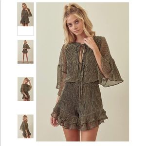 Golden Barbie Romper